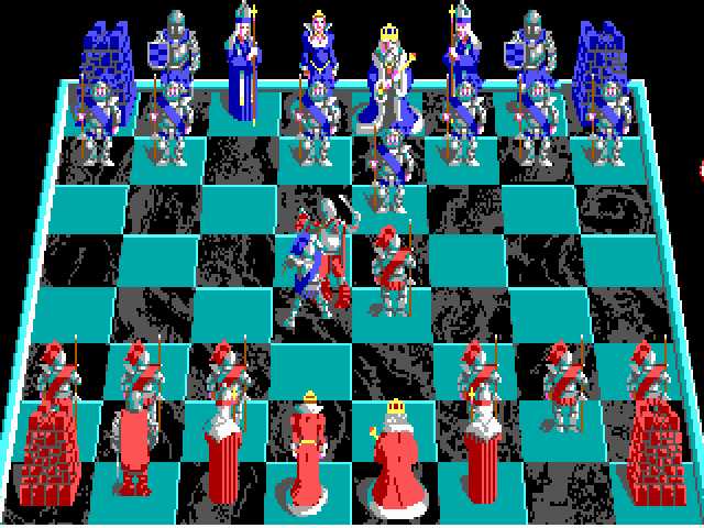 battle chess nes game