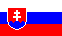 The flag of the Slovak Republic